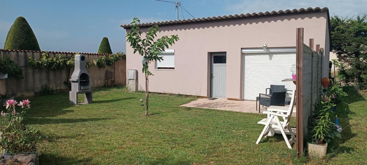 Charmante Maison Avec Piscine Anneyron Buitenkant foto